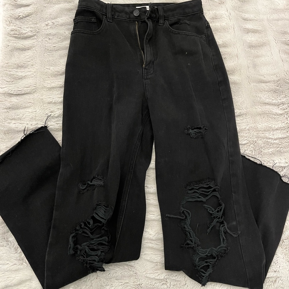 Black Ripped Jeans